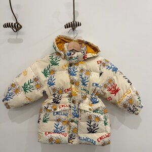 SOLD: Mini Rodini Girl's Winter Puffer/Coat (EU 92-98; 2-3 YO)